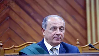 المستشار وجدي عبد المنعم رئيس الدائرة الثانية إرهاب