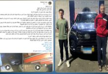 طفل يقود سيارة ملاكي برعونة في كفر الشيخ