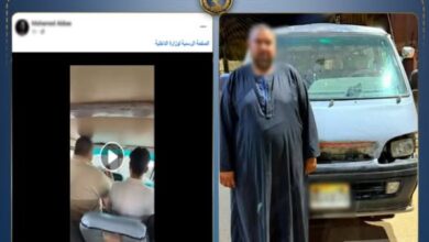 الأجهزة الأمنية تكشف حقيقة فيديو اختطاف ركاب ميكروباص على طريق بنها