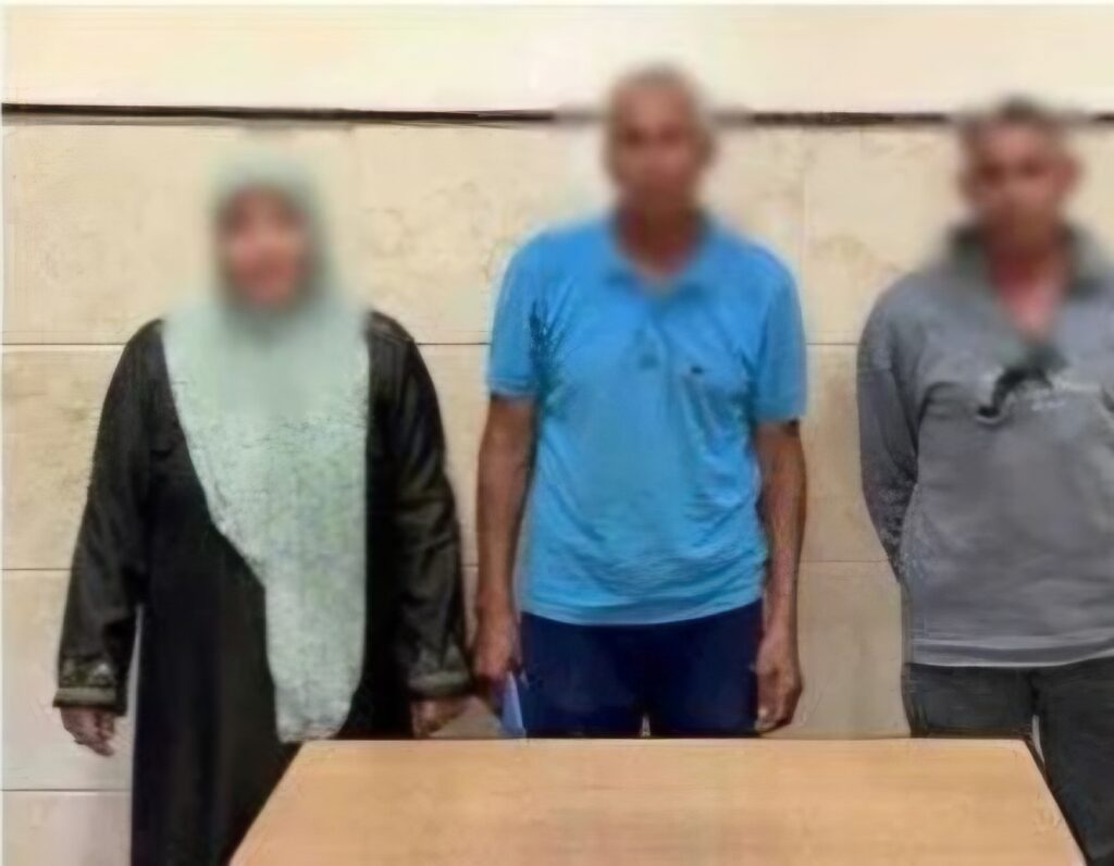 أطراف النزاع في واقعة التعدي بالبحيرة أثناء اتخاذ الإجراءات القانونية.