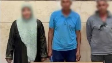 أطراف النزاع في واقعة التعدي بالبحيرة أثناء اتخاذ الإجراءات القانونية.