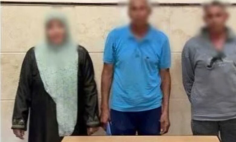 أطراف النزاع في واقعة التعدي بالبحيرة أثناء اتخاذ الإجراءات القانونية.