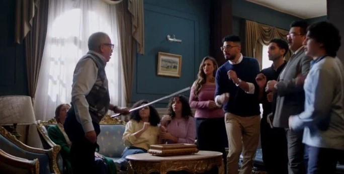 حريق مسلسل بيت بابا 2